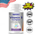 Vitamin B Komplex 120 Kapseln (vegan) B1 B2 B3 B5 B12 + Biotin + Folsäure