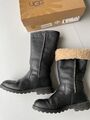 Ugg Stiefel mit Lammfell, Gr 40 ,schwarz