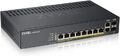 Zyxel GS1920-8HPv2 Gigabit Ethernet Switch 8 PoE+ Ports 130W lüfterlos 20Gbps