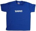 Schweden Text Kinder T-Shirt