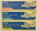 Epson 0555 0556 0558 3 Toner Original Cyan Magenta Gelb Aculaser C1600/CX16