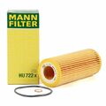 MANN HU722x Ölfilter für BMW E81 E87 E46 E90-93 E60 E61 X3 E83 18/20d 122/163PS