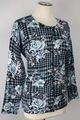 Damen Twinset Pulli+Cardigan Rosen Hahnentrittmuster  OVANTI Gr. 44