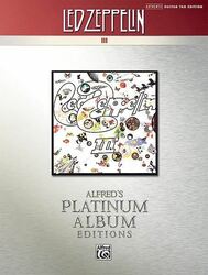 Led Zeppelin: III Platinum Guitar Guitar Music  Led Zeppelin