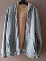 Warme Sweatjacke mit Teddyfutter kuschelig Gr. XL