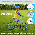 20 Zoll Kinderfahrrad Freestyle Kinderfahrrad Jungen Mädchen,Kinder Fahrrad