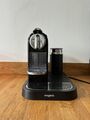 Krups Nespresso Citiz Kaffeemaschine mit Milchaufschäumer schwarz