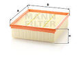 ORIGINAL MANN-FILTER LUFTFILTER ROVER LAND ROVER C 25 122