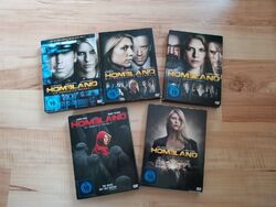 Homeland Staffel 1-5 komplett