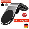 Handyhalterung Auto Lüftungsgitter Magnet Universal Smartphone KFZ Halter ALU