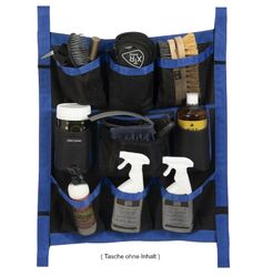 Boxentasche Stalltasche  Pferdebox Putztasche Stall Organizer schwarz/blau