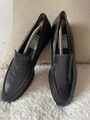 **Paul Green** Herren Schuh-Slipper-schwarz-weiches Leder-39,5 Top gepflegt.