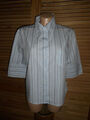 Hemd-Bluse..Esprit..Gr.36/38..Mehrfarbig..Gestreift..Kragen..Knöpfe..1/2 Arm..