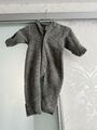 ENGEL Baby Overall aus 100% Wollfleece  grau Wollwalk Gr.62-68 Neu