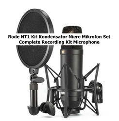 Rode NT1 Kit Kondensator Niere Mikrofon Set Complete Recording Kit Microphone