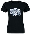 3 Skulls - Girl-Shirt