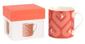 VIBE CORAL Love Heart KERAMIKTASSE / TASSE in VITRINE Beau & Elliot Neu in OVP