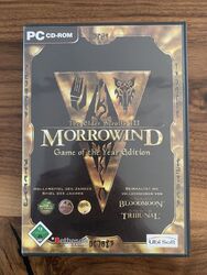 The Elder Scrolls III 3 Morrowind Game Of The Year Edition PC Spiel Game