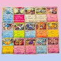 Pokemon Karten Sammlung 100 Stück mit 10 Holo Karten seltenen & Original Deutsch