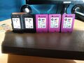 5 x Original HP301 leere Tintenpatronen, 3 Farben, 2 schwarz