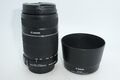 Canon EF-S 55-250mm F/4-5.6 II IS Macro Zoomobjektiv + ET-63 Gegenlichtblende