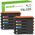 10 XXL Toner TN-326 BK,C,M,Y Compatible with Brother HL-L8250 CDN MFC-L8650 CDW