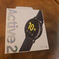 Samsung Galaxy Watch Active  2 * 44mm * wie NEU * Wi-Fi * GPS * Aqua Black * 