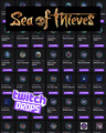 Sea of Thieves Twitch Drops - EWR/GP/OBSIDIAN/FH/ANC/RSD... - 85 Items