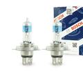 2x BOSCH H4 Ultra White 4200K Halogen Glühbirne Leuchtmittel 12V 60/55W +40%