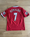 Manchester United Ronaldo #7 Football Shirt 2004 2006 Nike L Adults Authentic