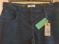 Cecil Stretch Jeans Style Charlize Blue Black 32/34 Samstreifen  blau seitlich