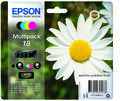 Epson Original 18 Gänseblümchen Druckerpatronen - 4er Multipack (C13T18064012)