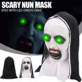 LED Horror "The Nun" Horrormaske, Halloween, Partykracher, gruselige Maske