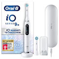 Oral-B Elektrische Zahnbürste iO Series 9N mit 2 Aufsteckbürsten White Alabaster