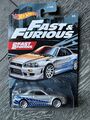 2020 Hot Wheels Fast and Furious Nissan Skyline GT-R R34 Paul Walker 2F2F BNR34