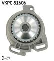 SKF Wasserpumpe Motorkühlung VKPC 81606 für 90 AUDI 80 100 QUATTRO 200 B3 893 89