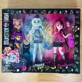 Monster High Day Out 3 Puppen Pack Draculaura Frankie Stein & Clawdeen Wolf Neu