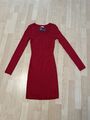 Wunderschönes Kleid Gr. M Hollister  Farbe Rot 100% Baumwolle neu Mit Etikett