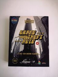 Grand Theft Auto -1997 UK Big Box Spiel Limited Edition PC CD-ROM Komplett 