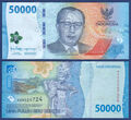 INDONESIEN / INDONESIA 50000 Rupiah 2022  UNC  P. NEW