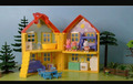 Peppa Wutz Spielhaus Family House zum Mitnehmen incl. Figuren wie neu