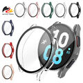 Display Schutzhülle + Glas Case Cover für Samsung Galaxy Watch 4 5 6 40 / 44 mm