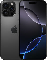 Apple iPhone 16 Pro Max 256GB Dual-SIM titan schwarz Smartphone - NeuArtikel unterliegt Differenzbesteuerung nach §25a UstG