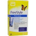 FREESTYLE Precision Blutzucker Teststr.o.Codier. 50 St PZN 9605101