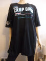 Herren T-Shirt Gr.XXXXXXXXL "CAMP DAVID" schwarz Kurzarm  mit Print