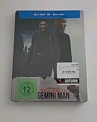 Gemini Man mit Will Smith - 3D + 2D Blu Ray - Steelbook - NEU & OVP