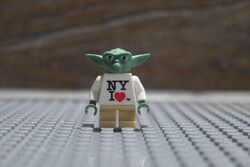 New York I Love Yoda Star Wars Figur Lego