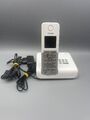 ☎️Gigaset Telefon Schnurlos C300 A Weiß Anrufbeantworter DECT neue Akkus