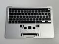 APPLE MACBOOK PRO 13" 2020 A2289 GEHÄUSE / TOPCASE / TASTATUR inkl. AKKU SILBER