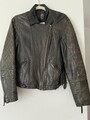 Stylische Damenlederjacke M